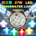 Led Marine Lamp 27W Boat Drain Plug Light 9 LED Boat Light Underwater Boat Lamp